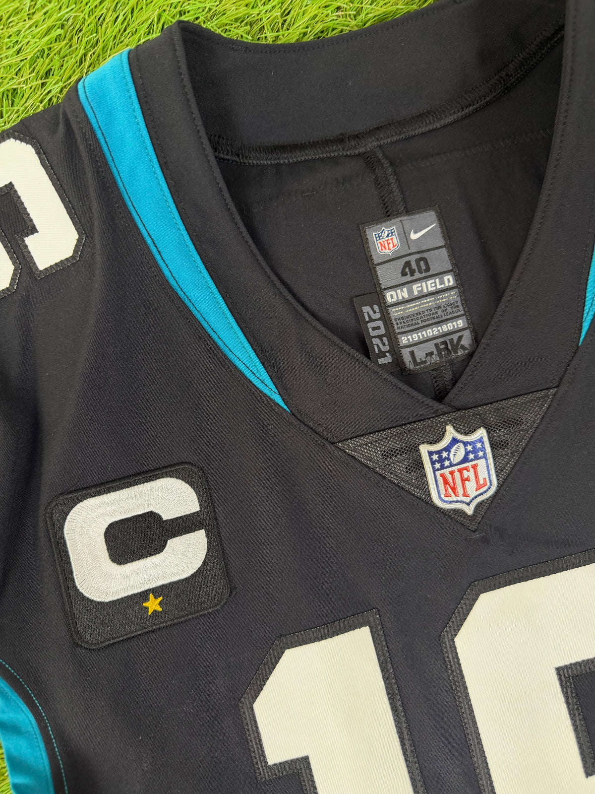 Jacksonville Jaguars Trevor Lawrence 2021 Black NFL Football Jersey (40/Medium)