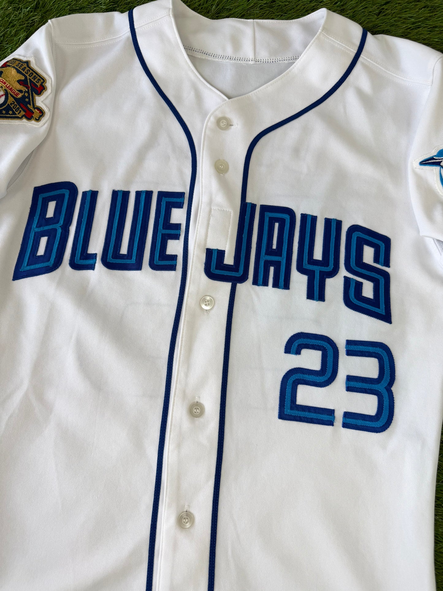 Toronto Blue Jays Jose Cruz 2001 MLB Baseball Jersey (40/Medium)