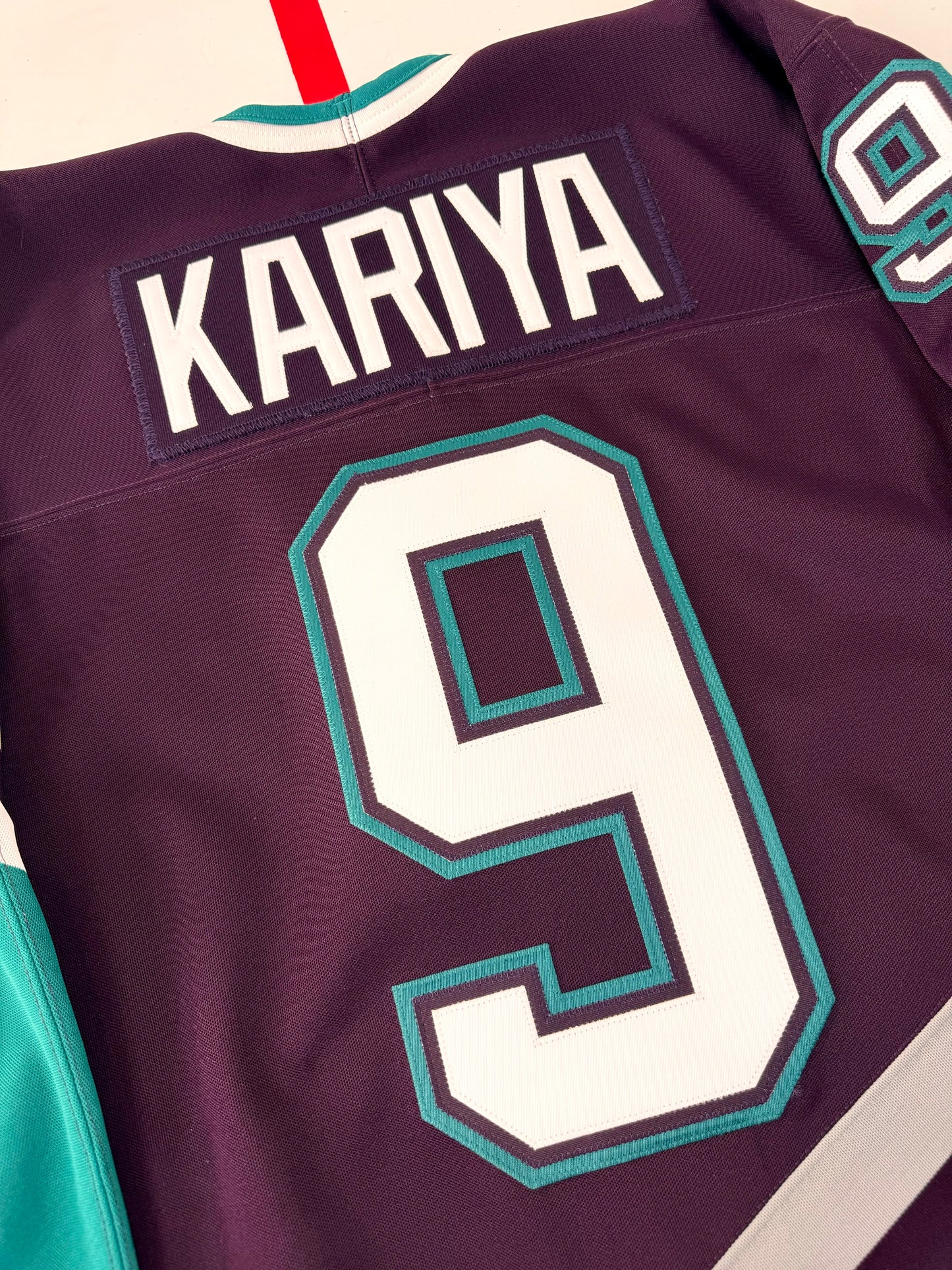 Anaheim Mighty Ducks 1995-1996 Paul Kariya NHL Hockey Jersey (44/Medium)