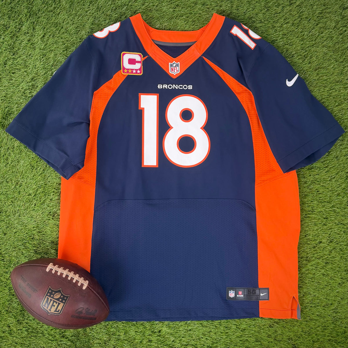 Denver Broncos Peyton Manning 2013 Alternate NFL Football Jersey (56/XXXL)