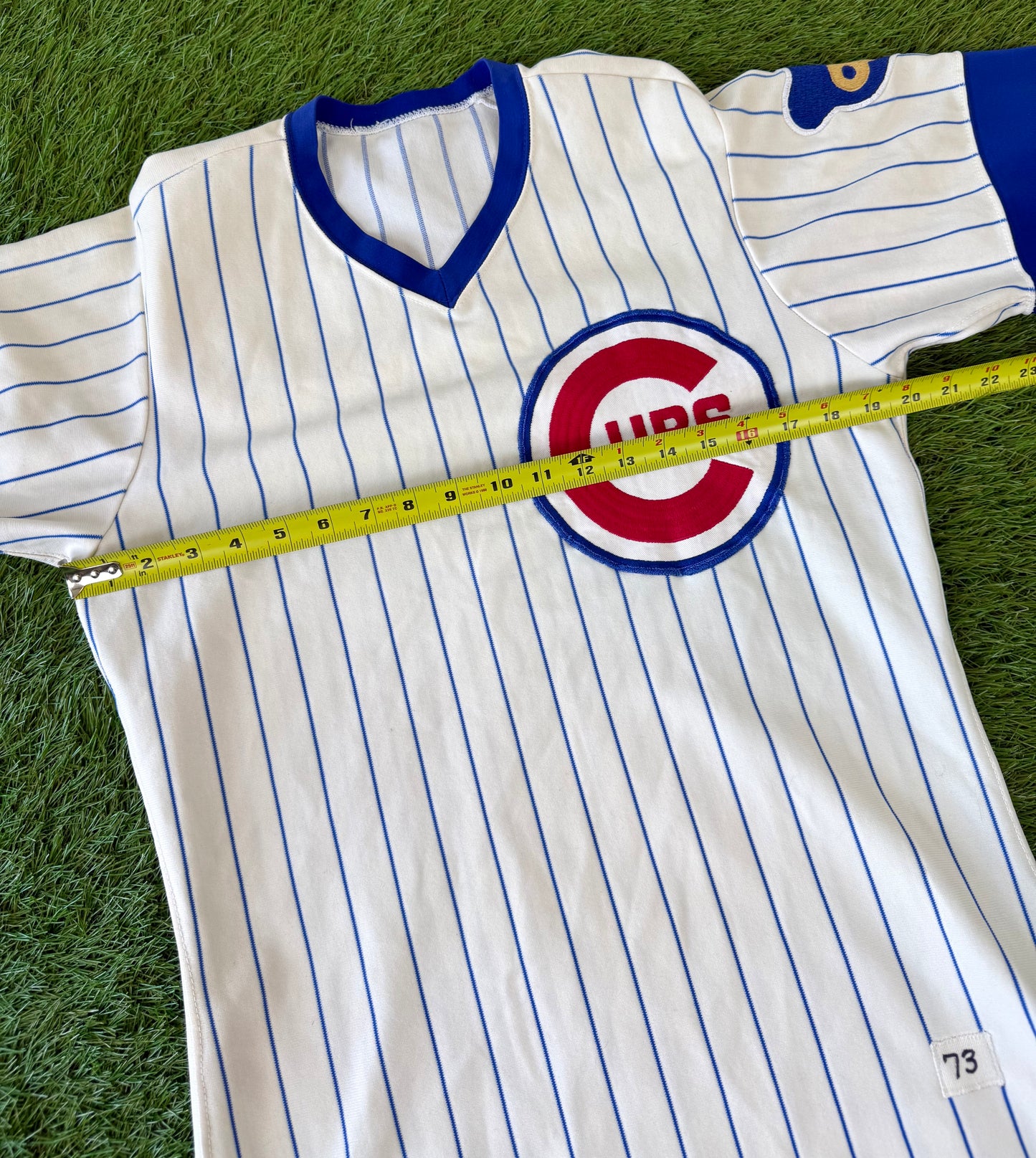 Chicago Cubs Adrian Garrett 1973 Game Worn MLB Baseball Jersey (40/Medium)