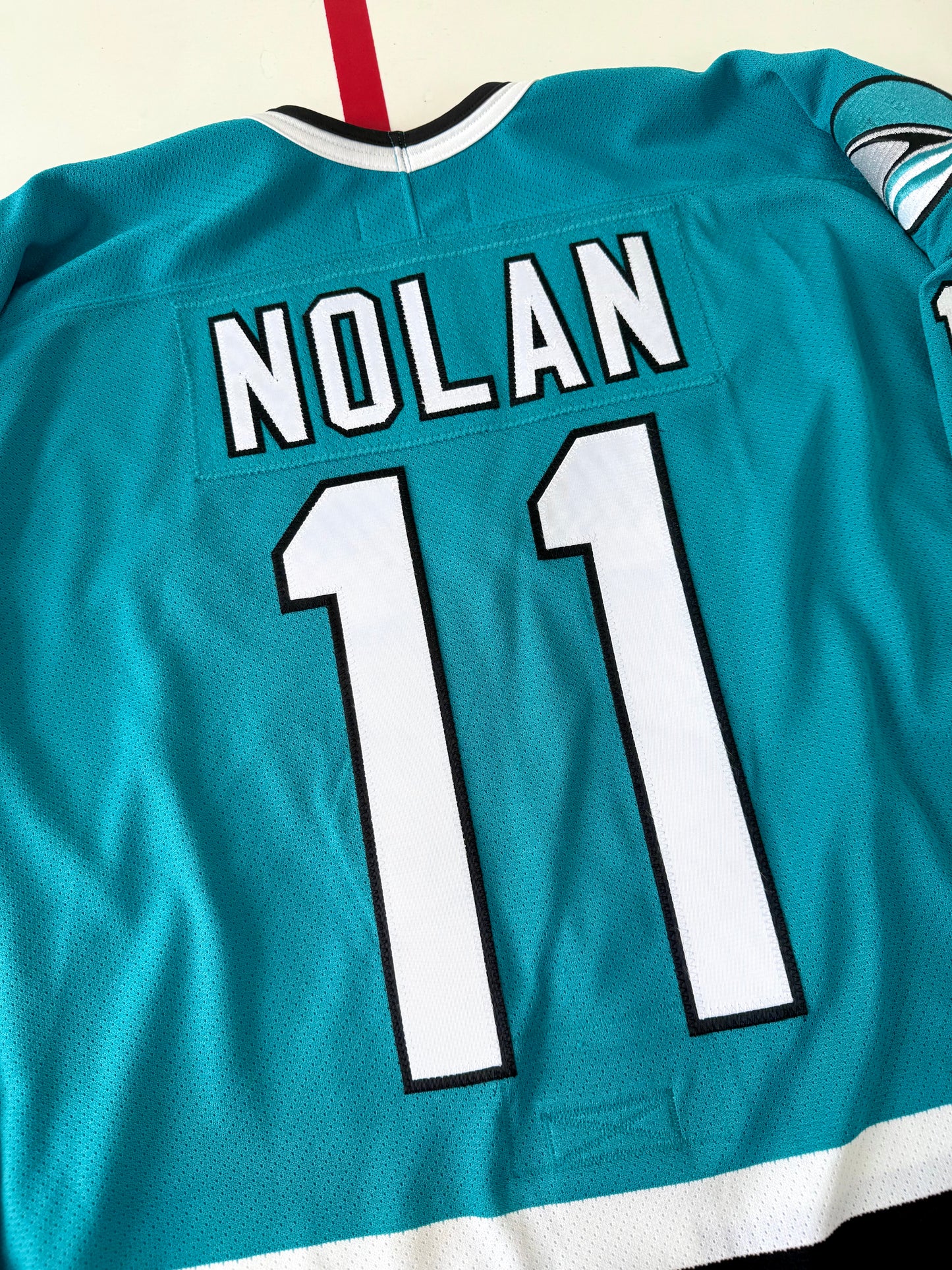 San Jose Sharks Owen Nolan 1996-1997 NHL Hockey Jersey (52/XL)