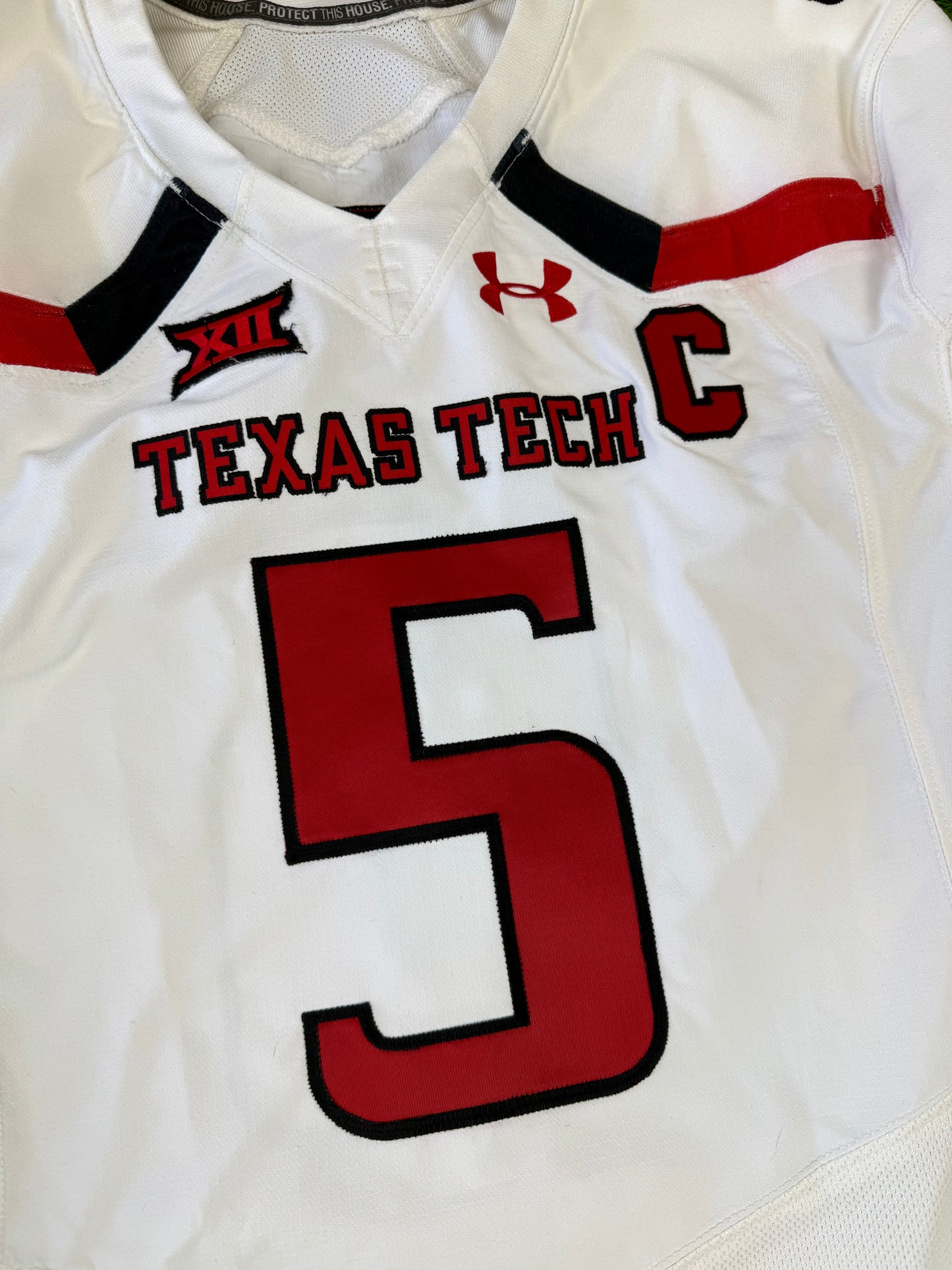 Texas Tech Red Raiders 2017 Patrick Mahomes College Football Jersey (46/Large)