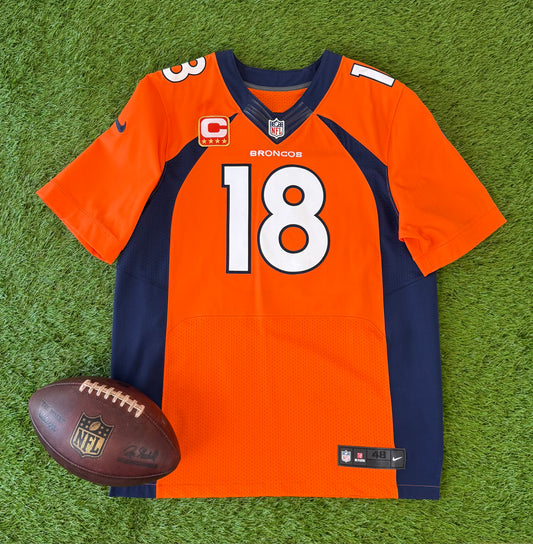 Denver Broncos Peyton Manning 2015 NFL Football Jersey (48/XL)