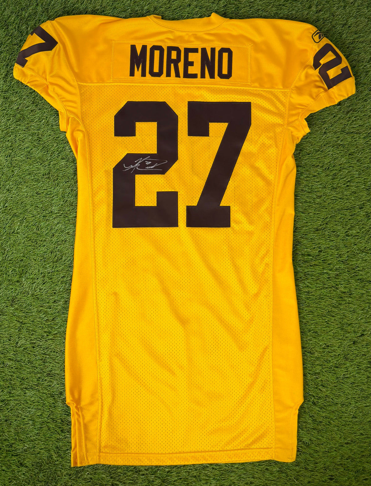 Denver Broncos Knowshon Moreno 2009 Team Issued Throwback NFL Football Jersey (48/XL)