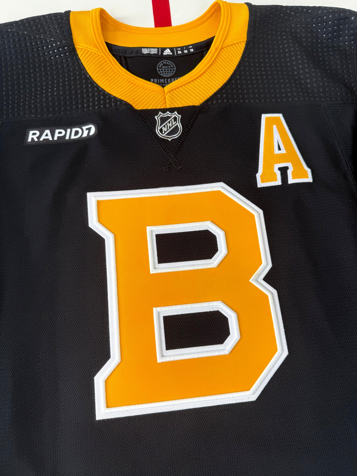Boston Bruins David Pastrnak 2022-2023 Alternate NHL Hockey Jersey (56/XXL)