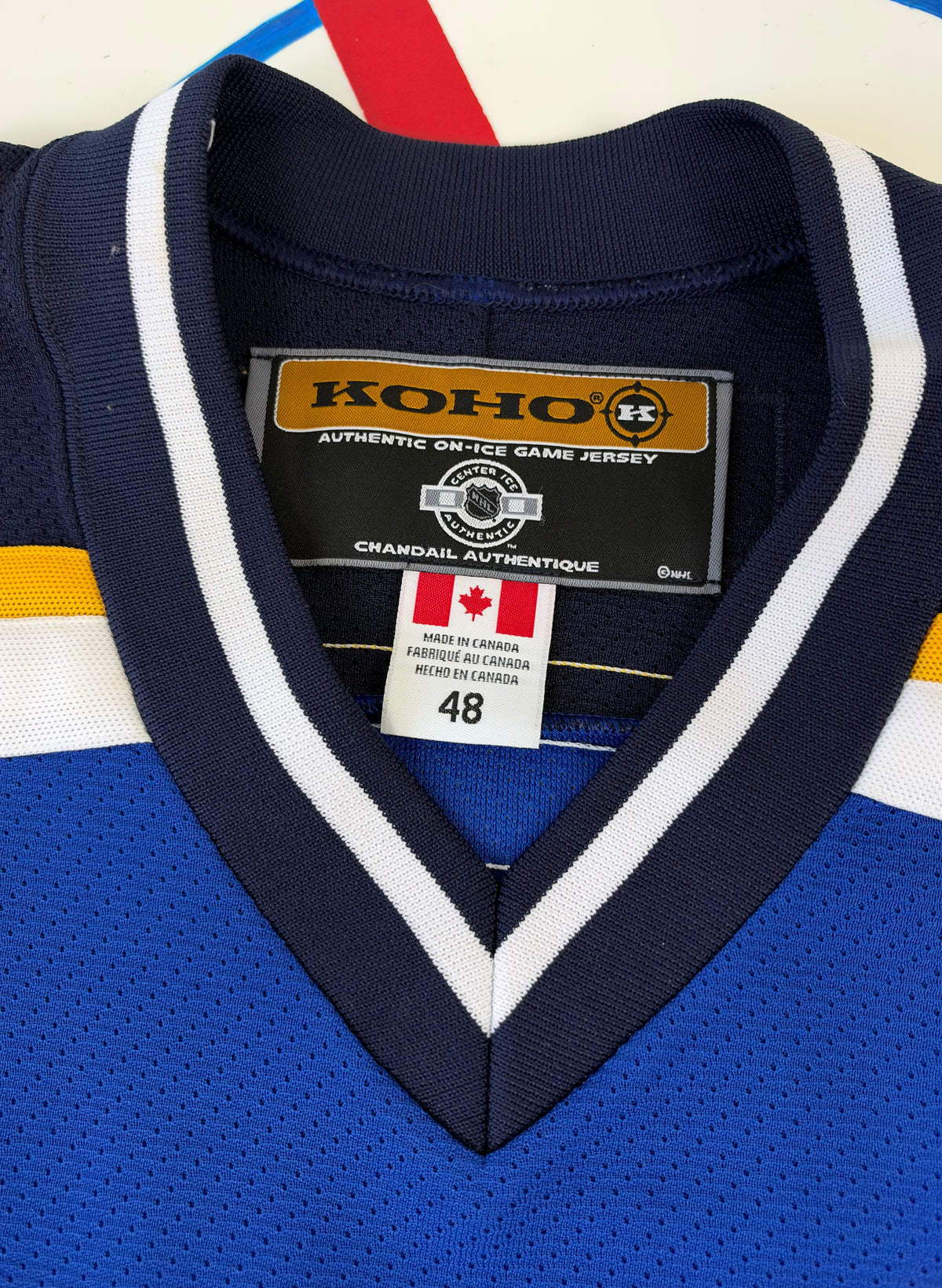 St. Louis Blues Pierre Turgeon 2000-2001 NHL Hockey Jersey (48/Large)