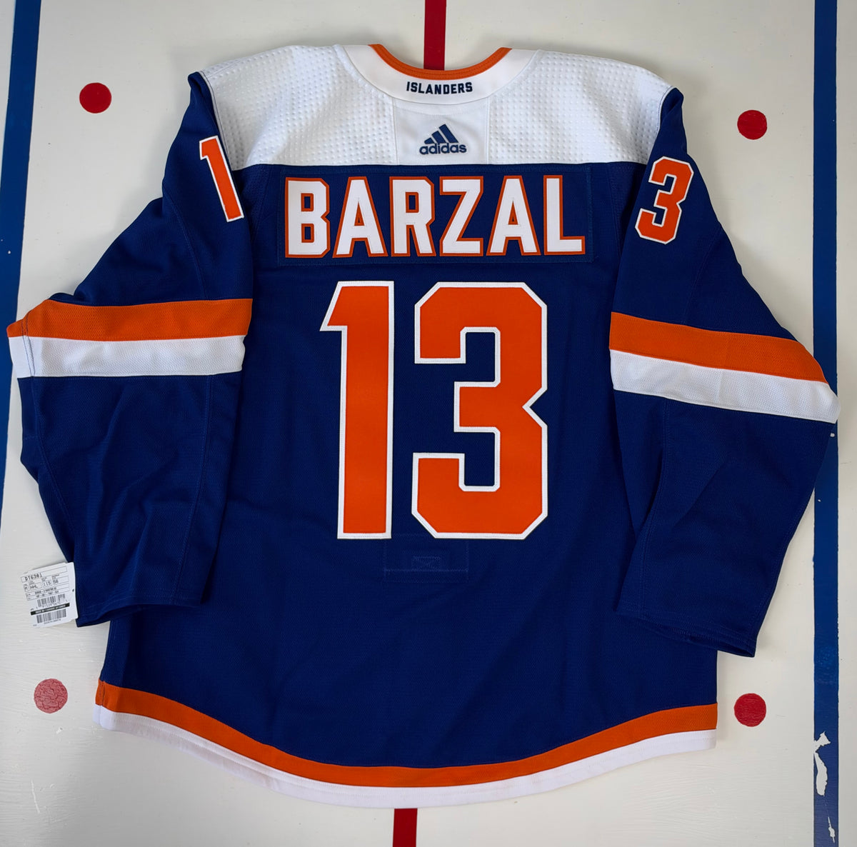 New York Islanders Mathew Barzal 2019-2020 Alternate NHL Hockey Jersey (56/XXL)