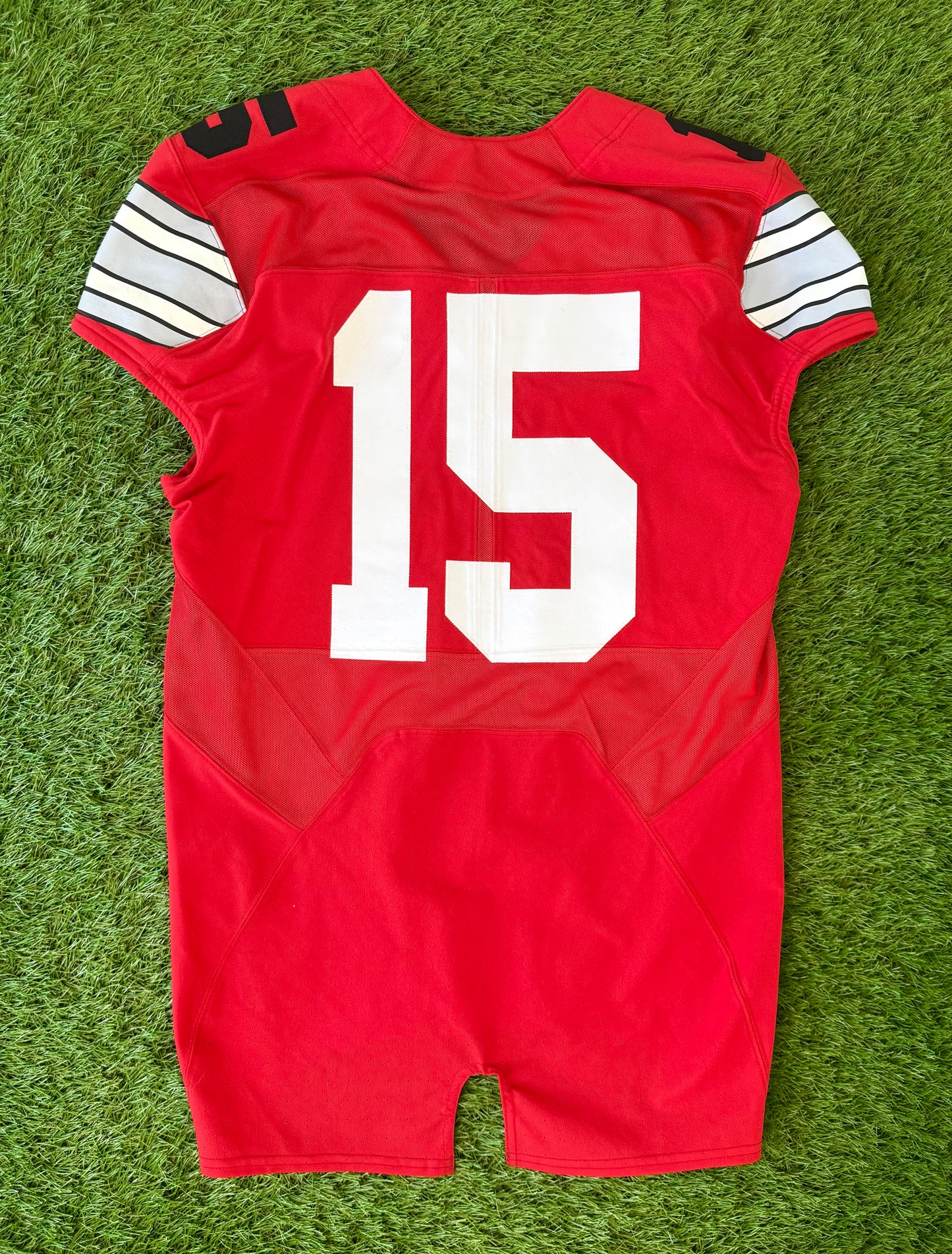 Ohio State University Buckeyes Ezekiel Elliot 2015 College Football Playoff National Championship Jersey (44/Large)
