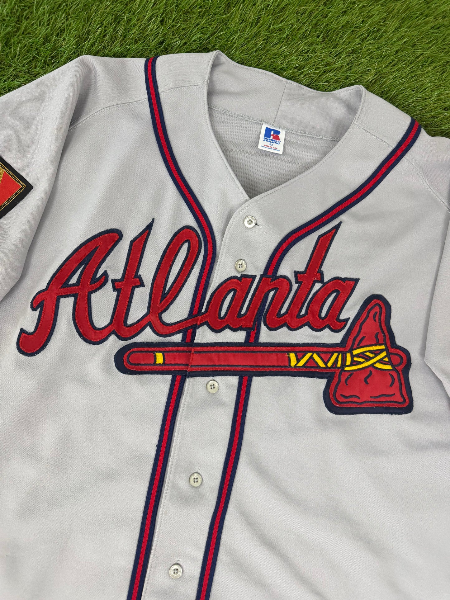 Atlanta Braves Greg Maddux 1994 World Series MLB Baseball Jersey (52/XXL)