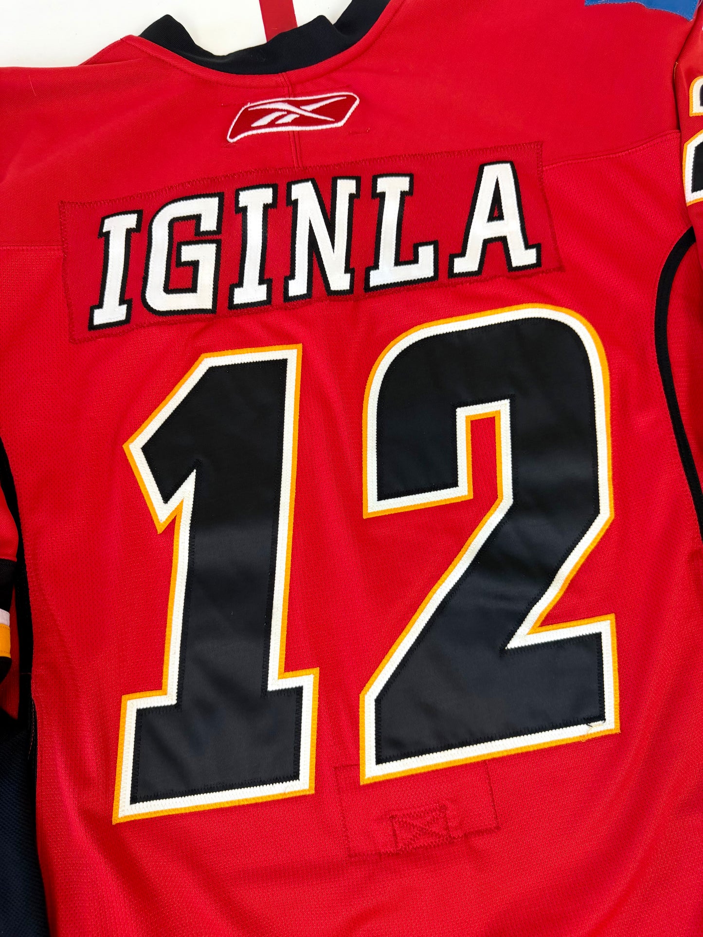 Calgary Flames Jarome Iginla 2007-2008 NHL Hockey Jersey (60/XXXL)