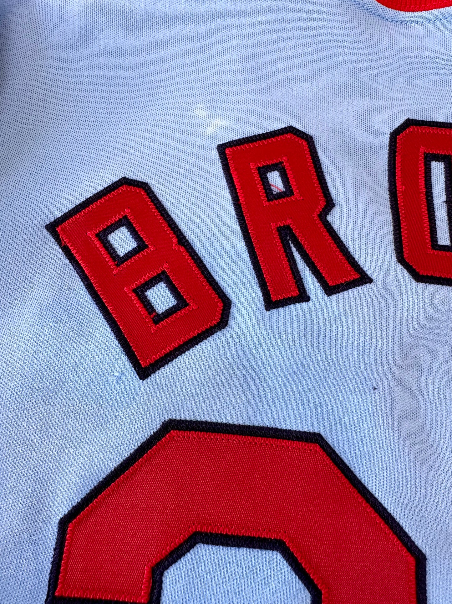 St. Louis Cardinals Lou Brock 1976 MLB Baseball Jersey (40/Medium)