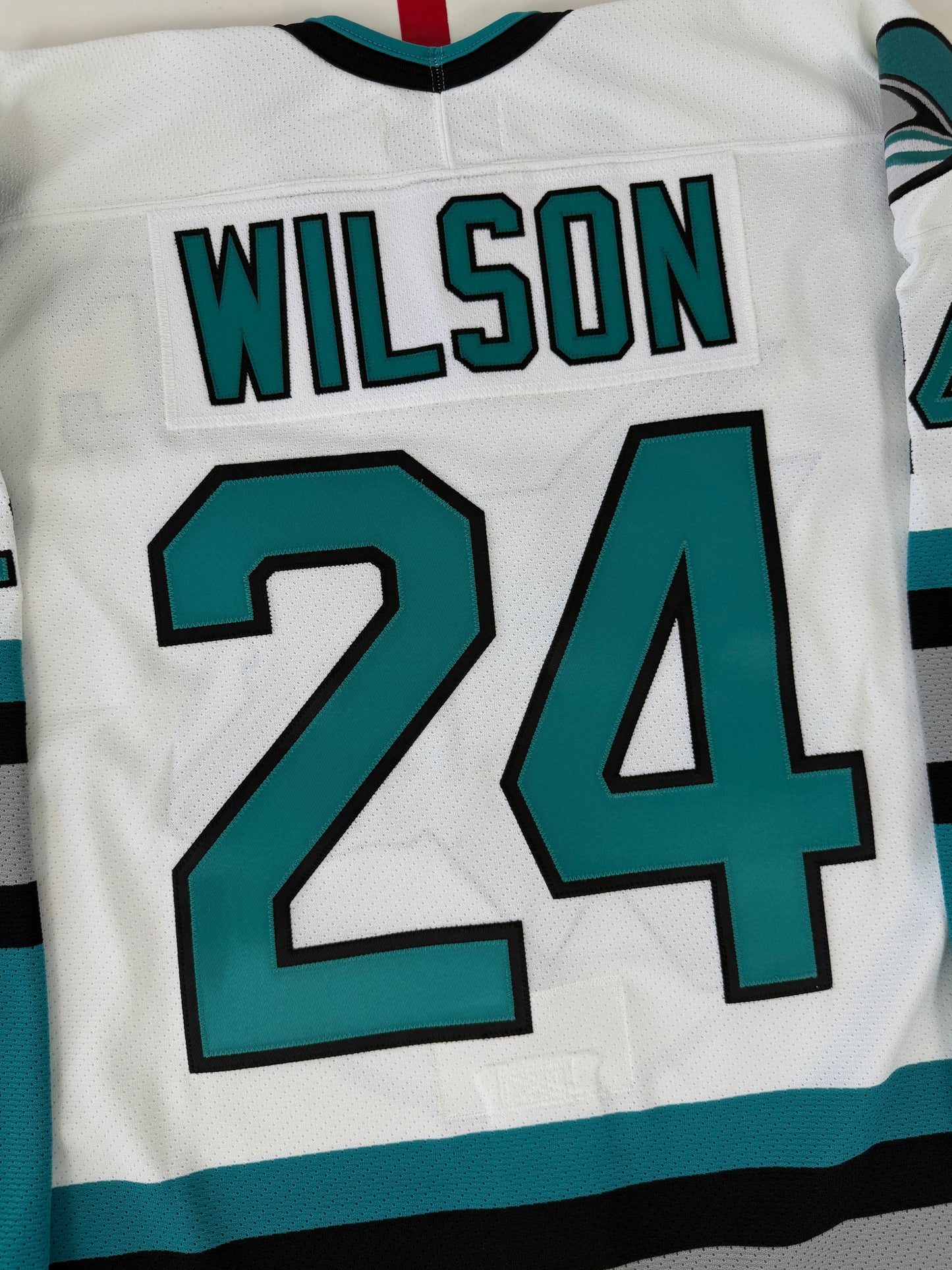 San Jose Sharks Doug Wilson 1991-1992 NHL Hockey Jersey (48/Large)