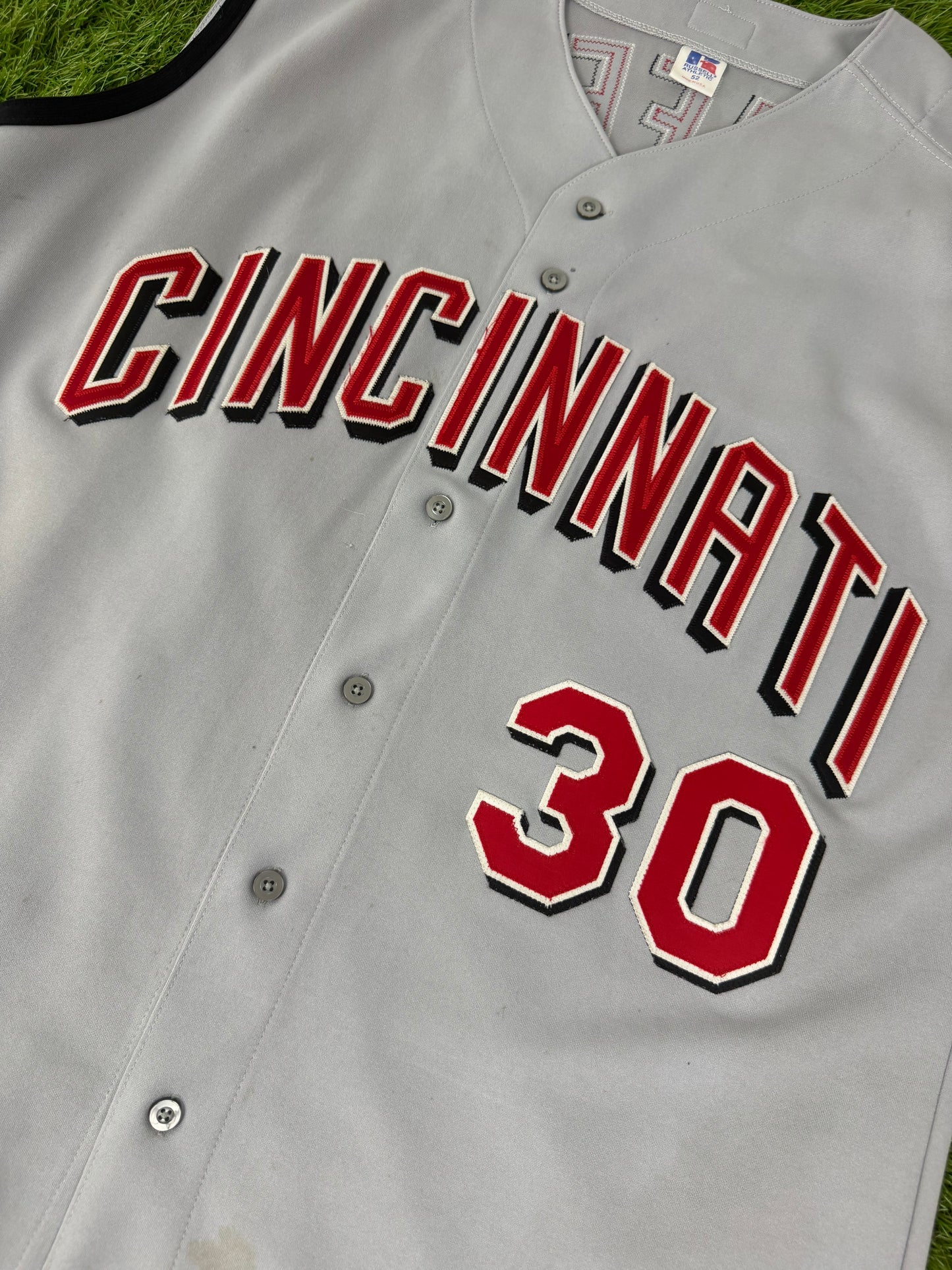 Cincinnati Reds Ken Griffey Jr. 2000-2004 MLB Baseball Jersey (52/XXL)