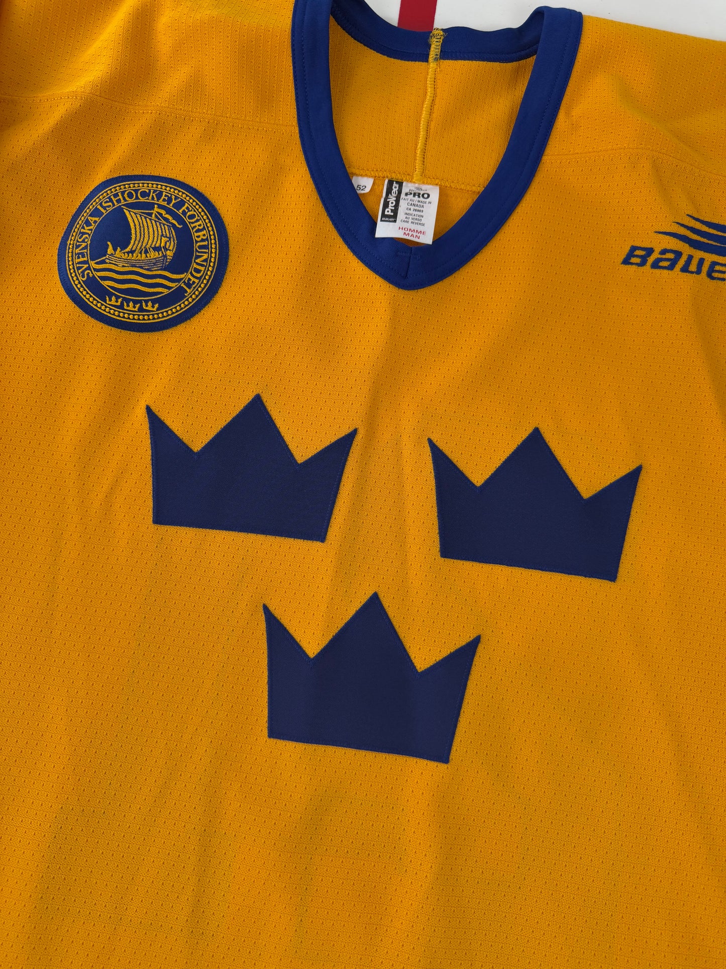 Team Sweden Peter Forsberg 1996 World Cup of Hockey Jersey (52/XL)