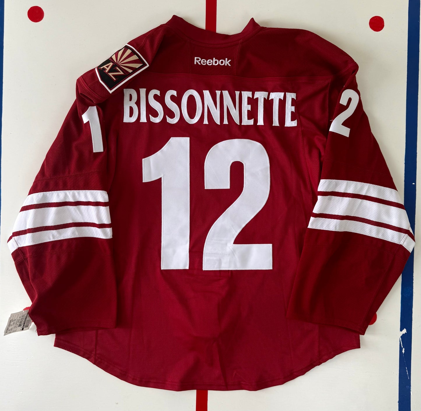 Phoenix Coyotes Paul Bissonnette 2013-2014 NHL Hockey Jersey (54/XL)