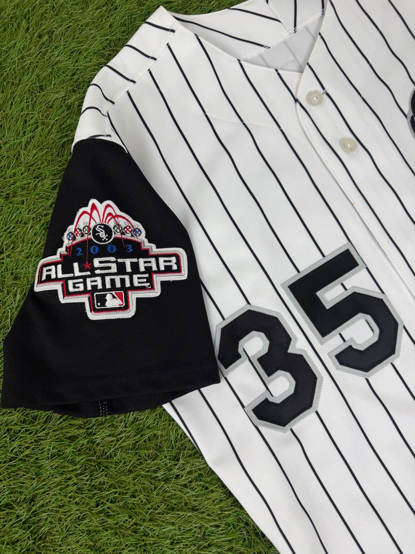 Chicago White Sox Frank Thomas 2003 Alternate MLB Baseball Vest Jersey (40/Medium)