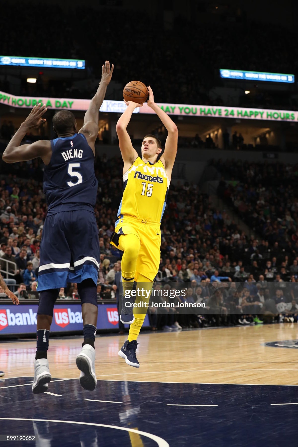 Denver Nuggets Nikola Jokic 2017-2018 Statement Edition NBA Basketball Jersey (52/XL)