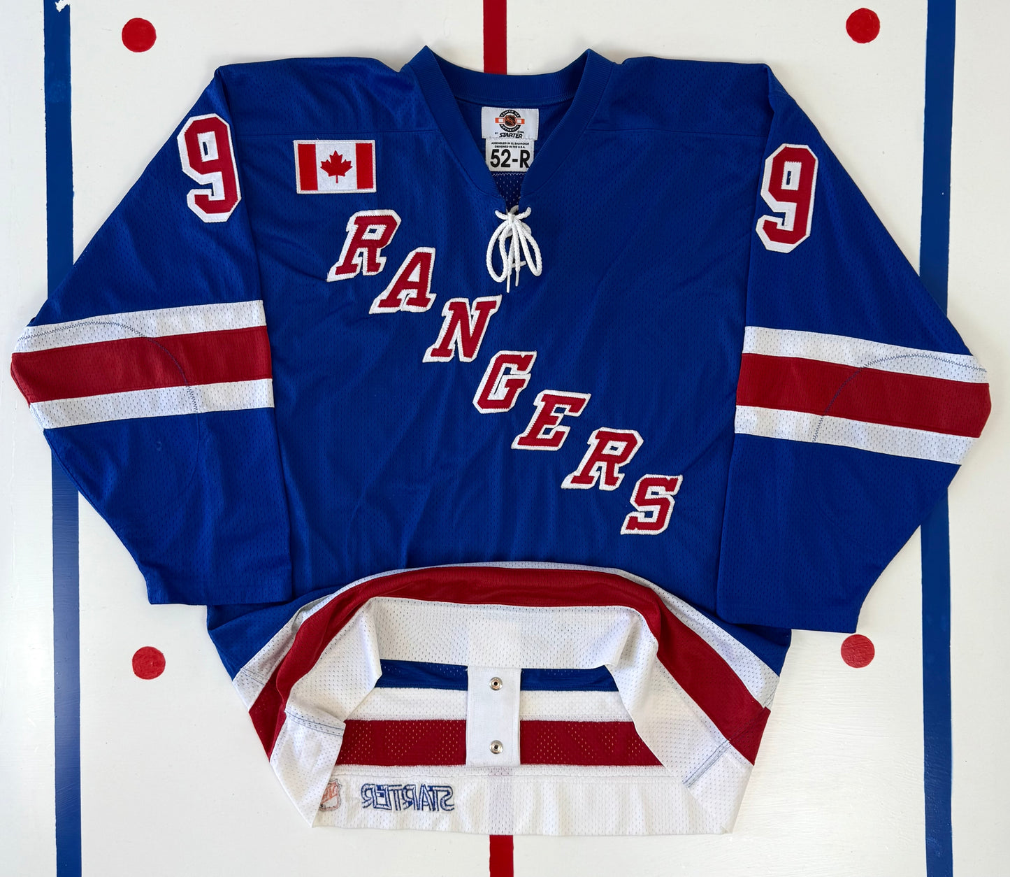 New York Rangers Wayne Gretzky 1998 All-Star Skills Competition NHL Hockey Jersey (52/XL)