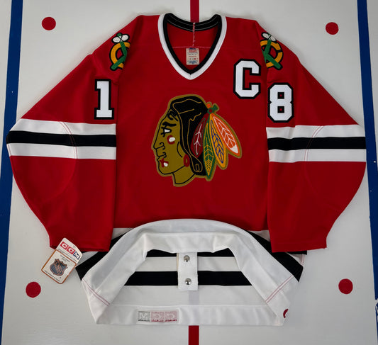 Chicago Blackhawks Denis Savard 1988-1989 NHL Hockey Jersey (44/Medium)