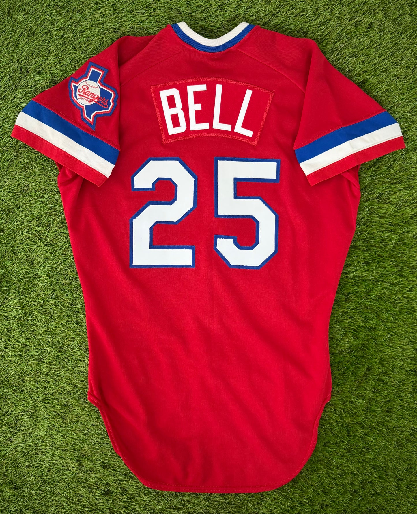 Texas Rangers Buddy Bell 1985 Alternate MLB Baseball Jersey (40/Medium)