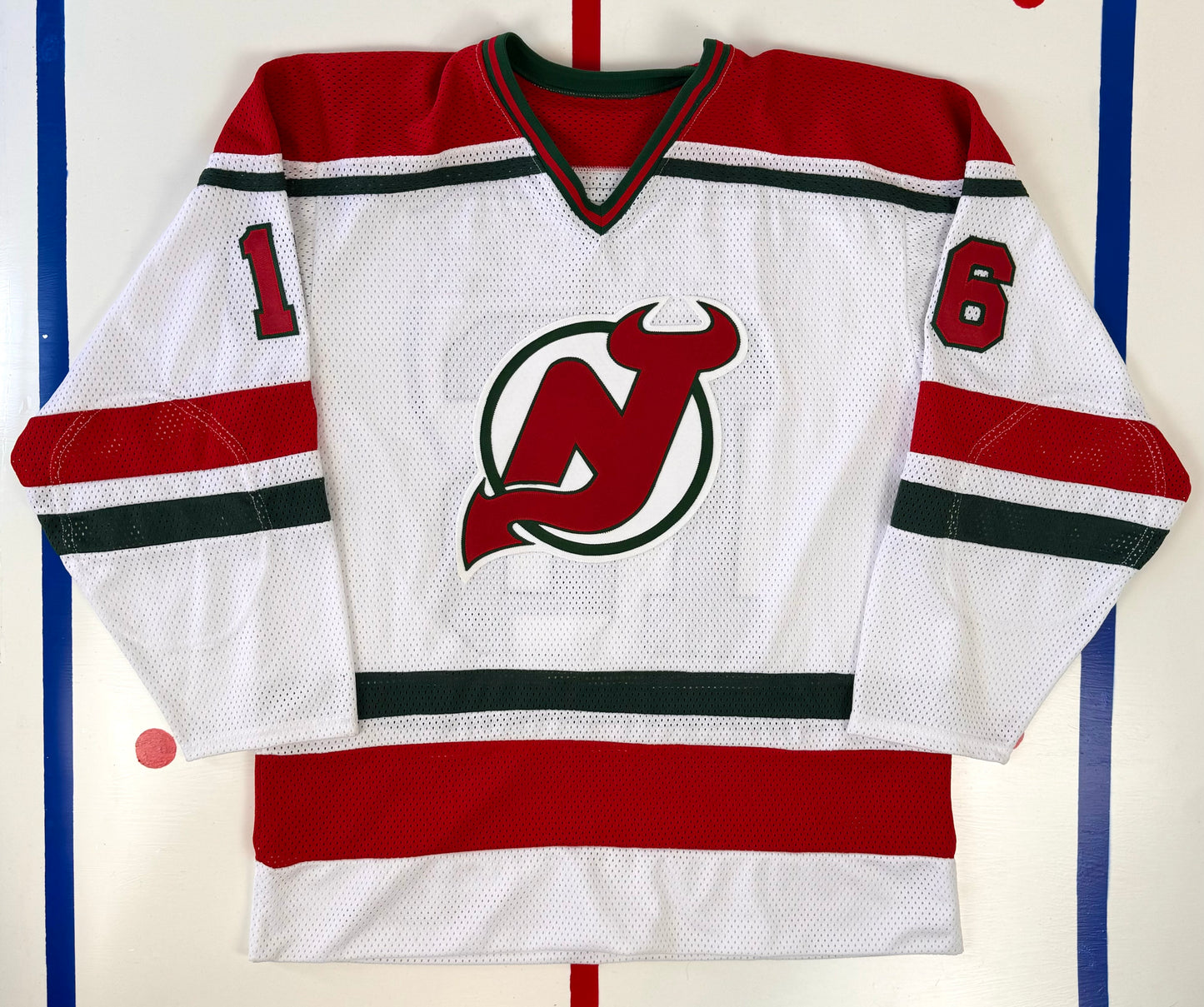 New Jersey Devils 1982-1983 Pat Verbeek NHL Hockey Jersey (50/XL)