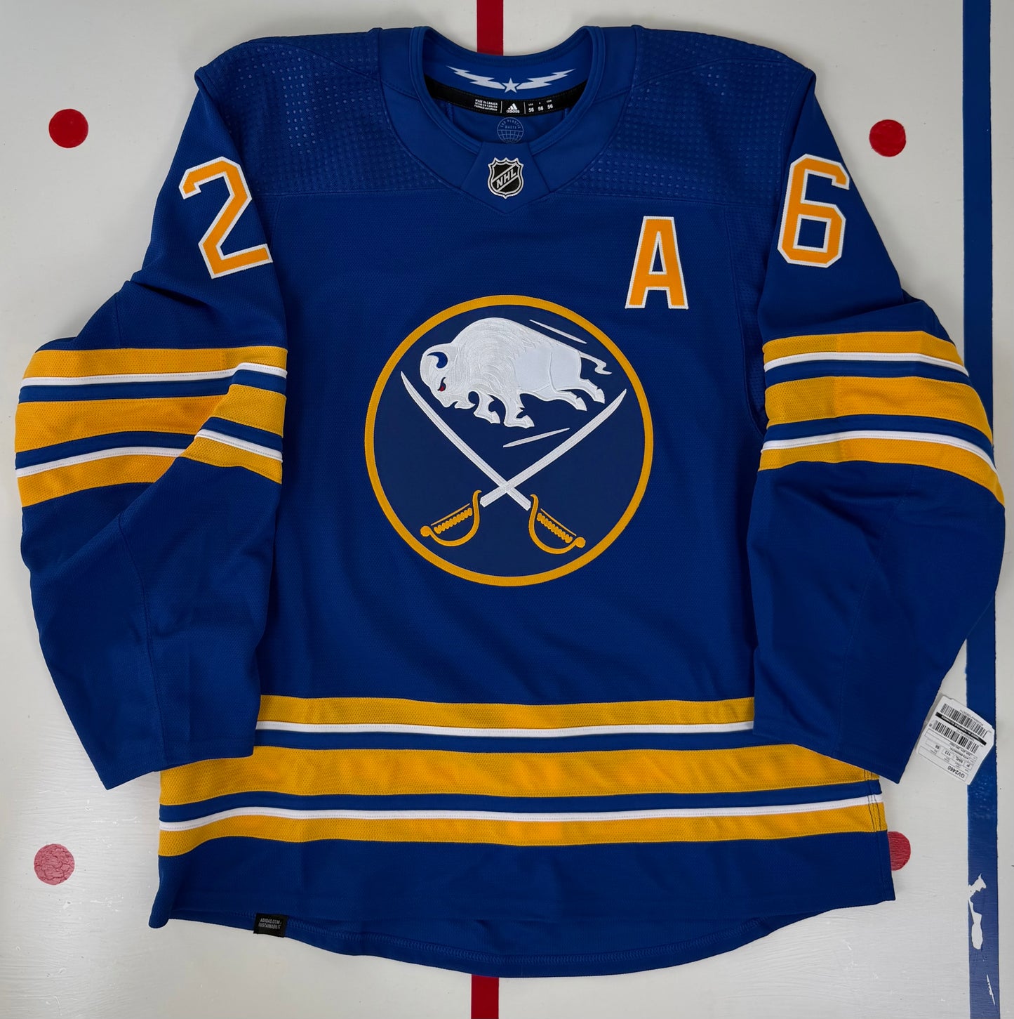 Buffalo Sabres Rasmus Dahlin 2022-2023 NHL Hockey Jersey (56/XXL)