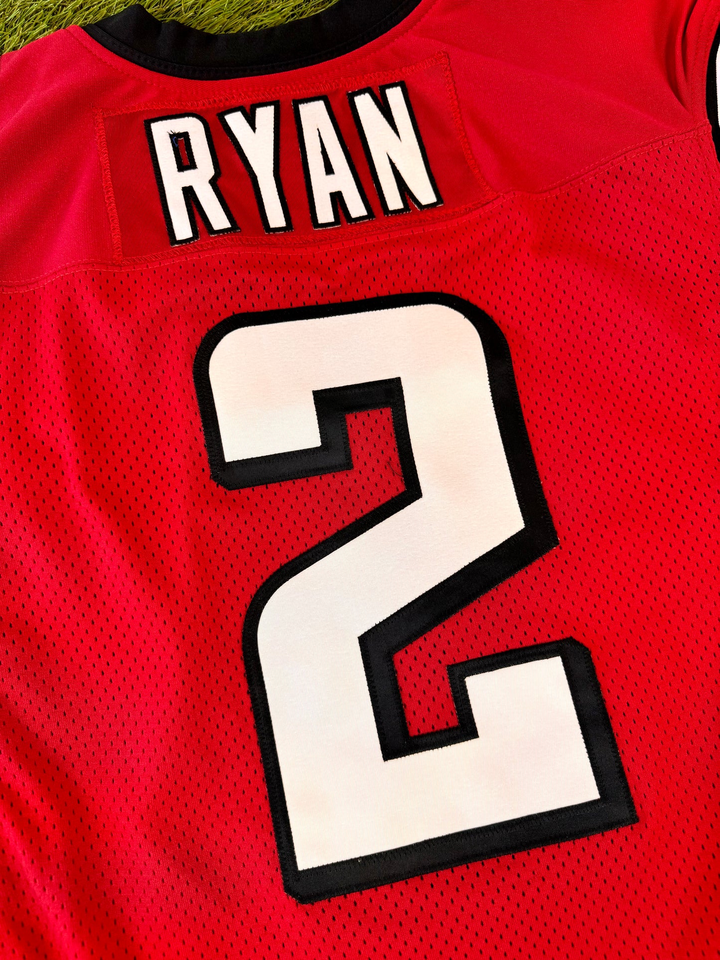 Atlanta Falcons Matt Ryan Team Issued 2017 Super Bowl LI NFL Football Jersey (48/XL)