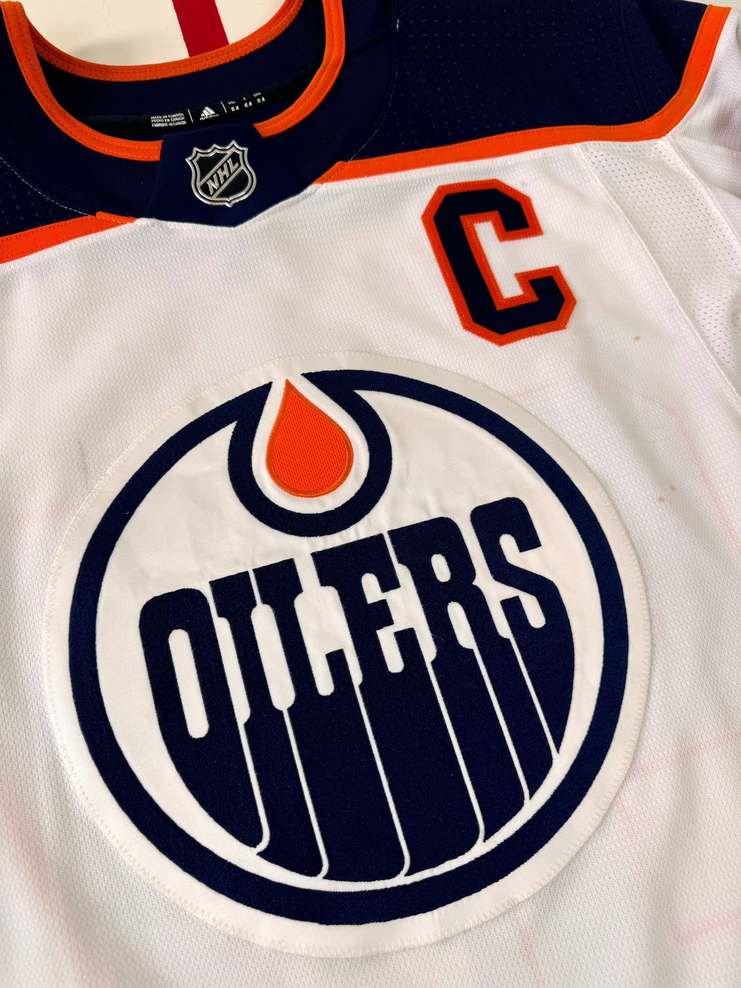 Edmonton Oilers Connor McDavid 2018-2019 NHL Hockey Jersey (54/XL)