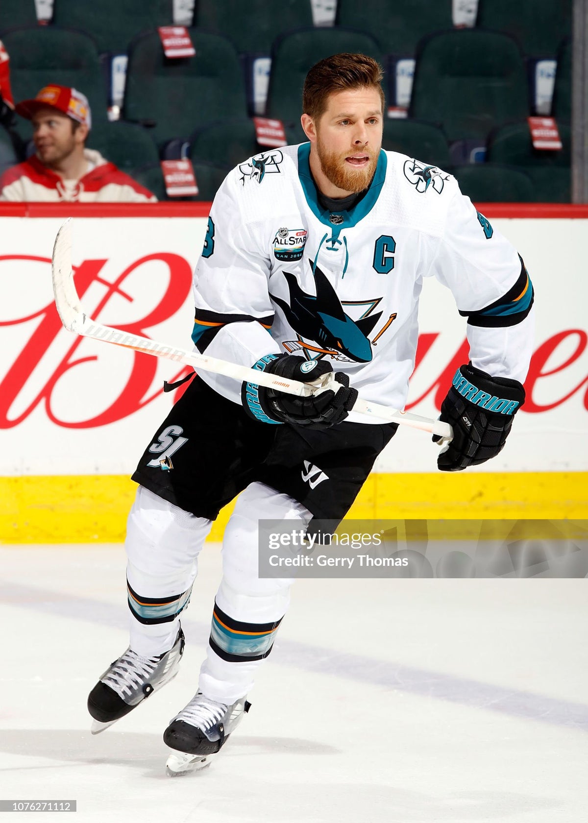 San Jose Sharks Joe Pavelski 2018-2019 NHL Hockey Jersey (54/XL)
