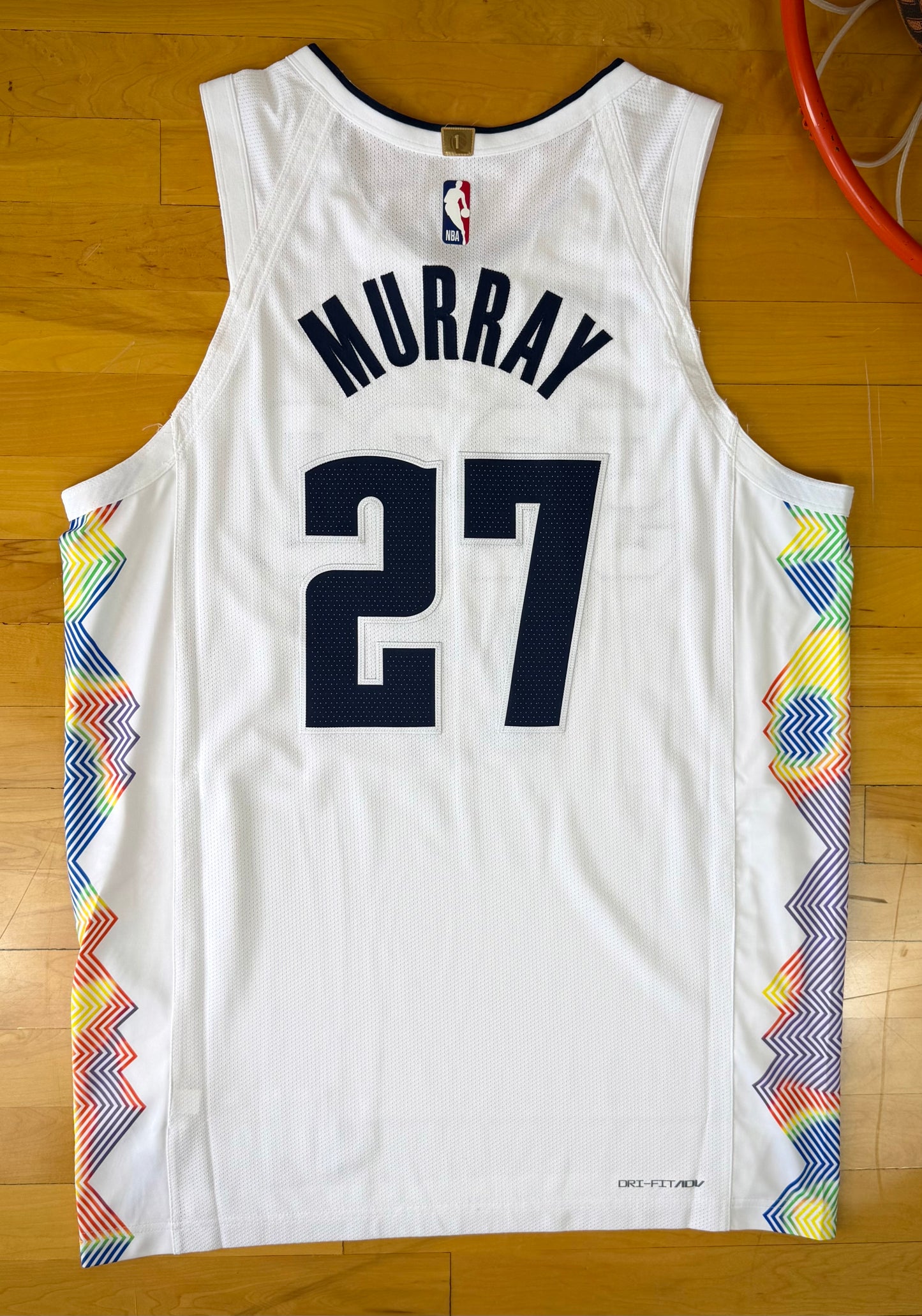 Denver Nuggets Jamal Murray 2024-2025 City Edition NBA Basketball Jersey (48/Large)