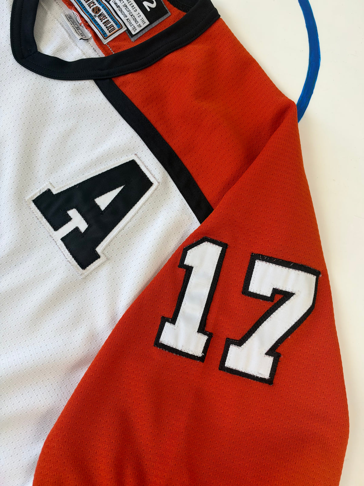 Philadelphia Flyers Rod Brind’Amour 1997 Stanley Cup Finals NHL Hockey Jersey (52/XL)