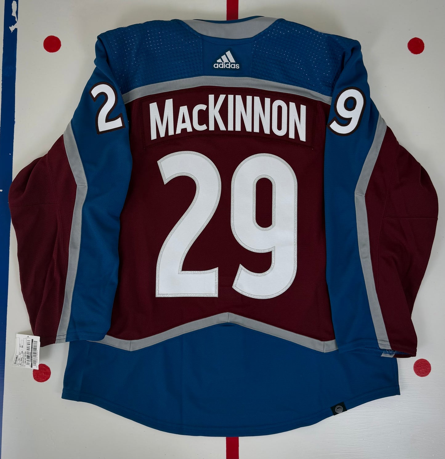 Colorado Avalanche Nathan MacKinnon 2022 Stanley Cup Finals NHL Hockey Jersey (54/XL)