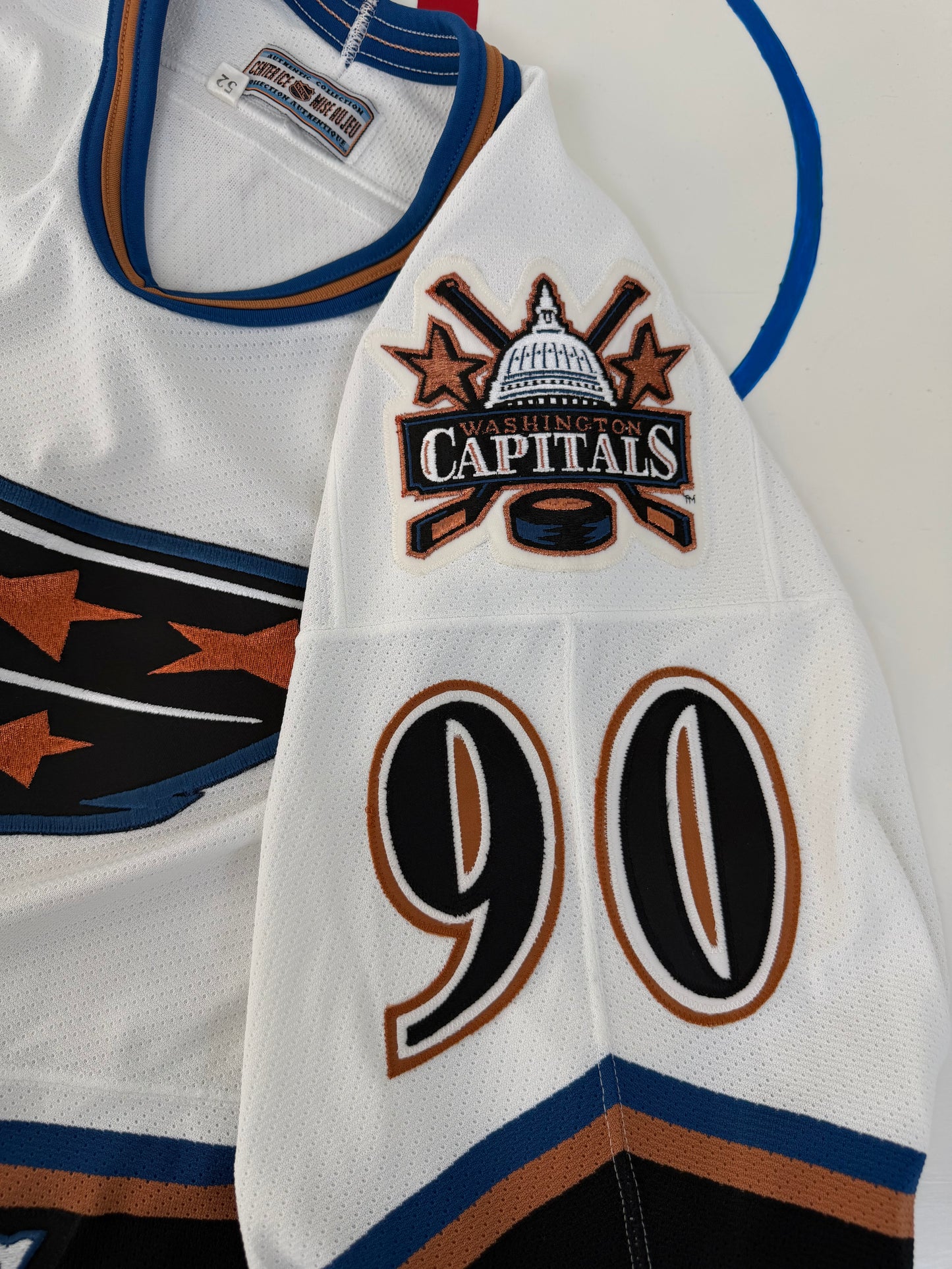 Washington Capitals Joé Juneau 1995-1997 NHL Hockey Jersey (52/XL)