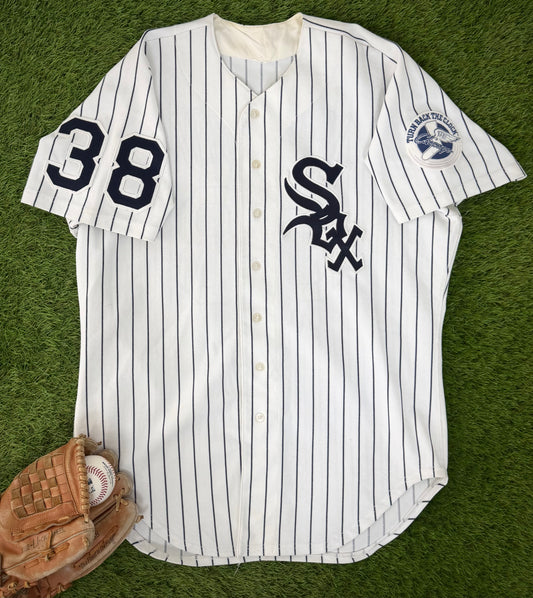 Chicago White Sox Dane Johnson 1994 Turn Back the Clock to 1964 MLB Baseball Jersey (48/XL)