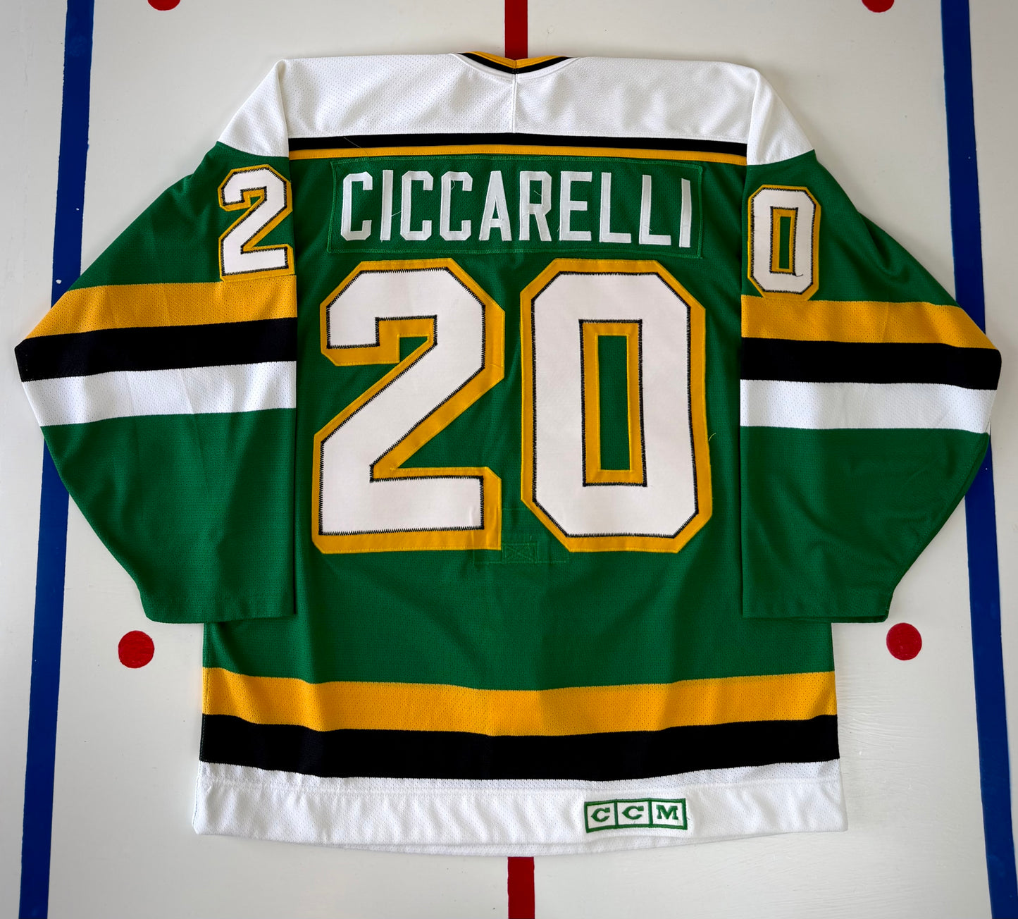 Minnesota North Stars Dino Ciccarelli 1987-1988 NHL Hockey Jersey (48/Large)