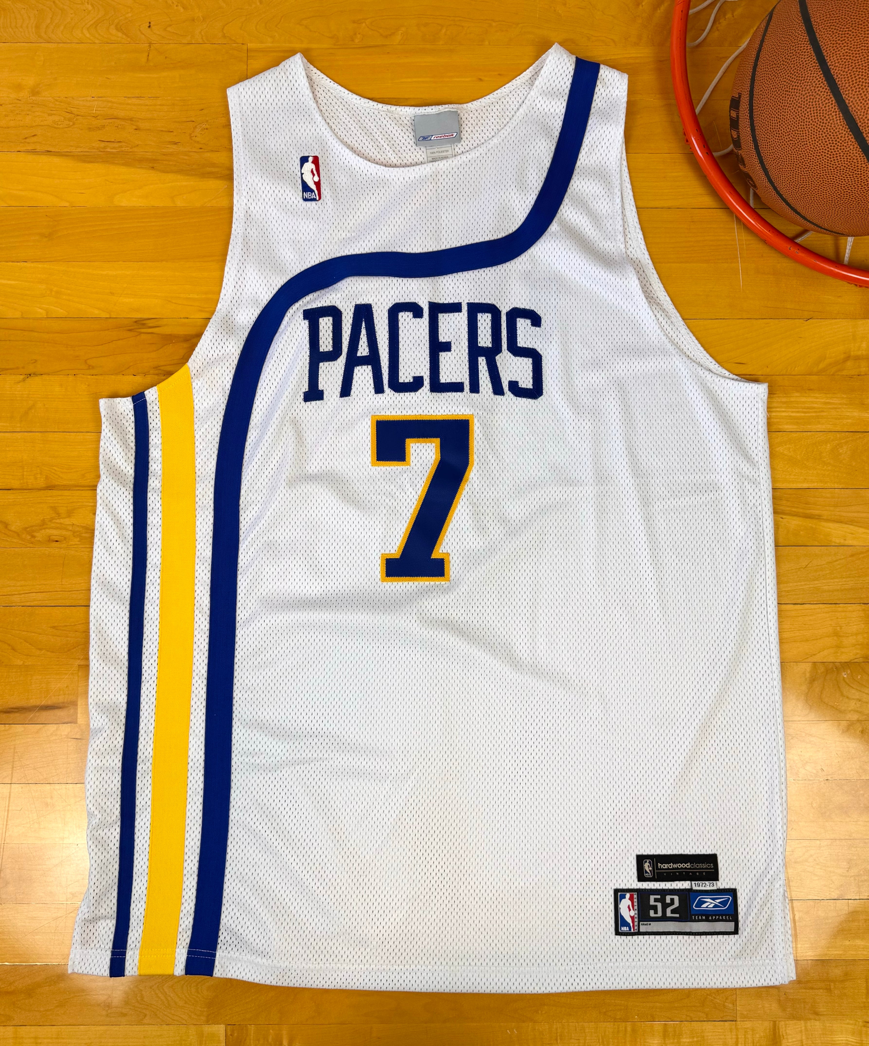 Pacers throwback jersey best sale