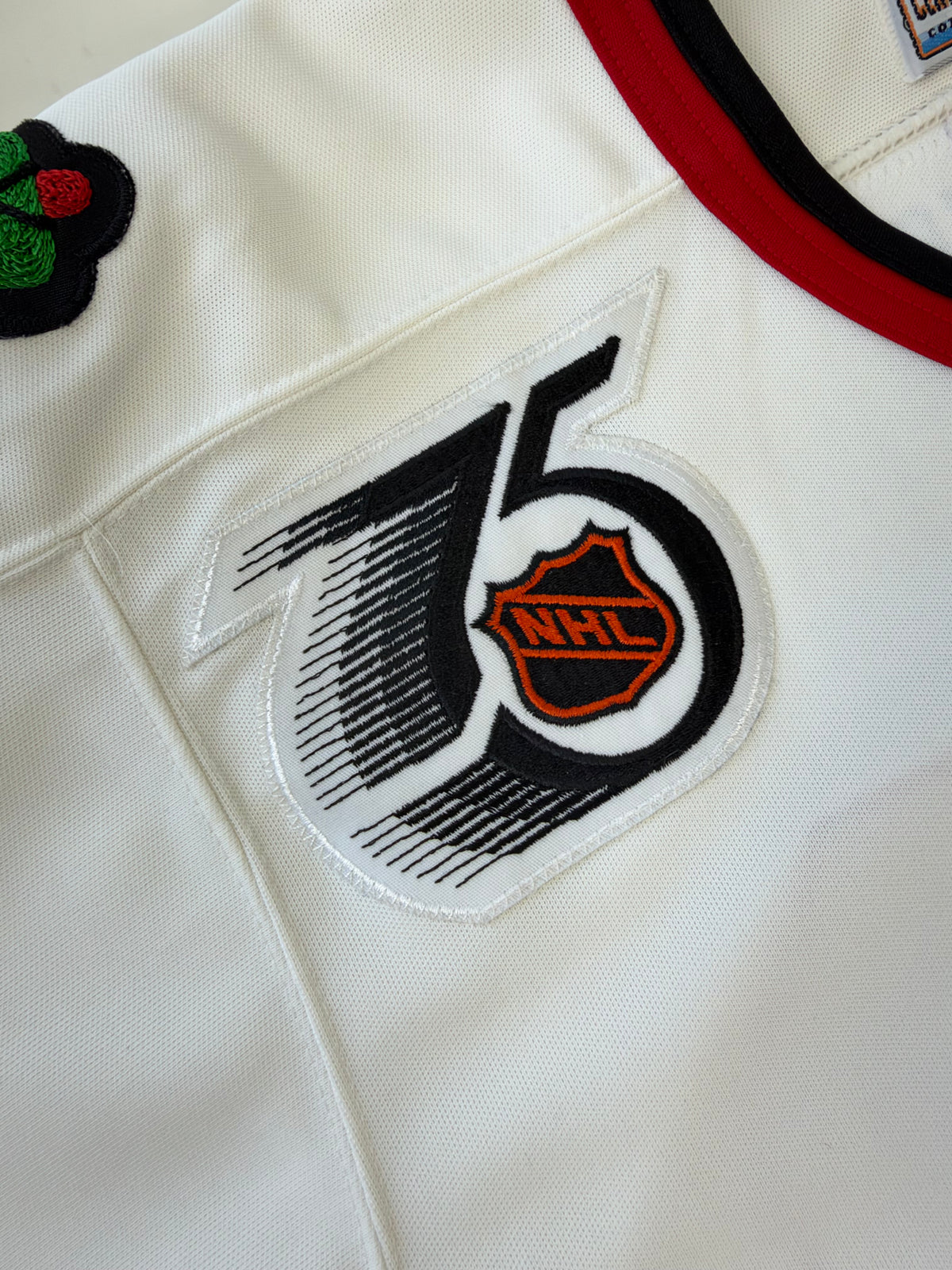 Chicago Blackhawks Steve Larmer 1991-1992 NHL Hockey Jersey (44/Medium)