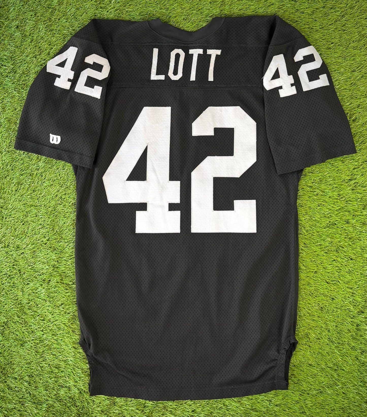 Los Angeles Raiders Ronnie Lott 1991 NFL Football Jersey (46/Large)