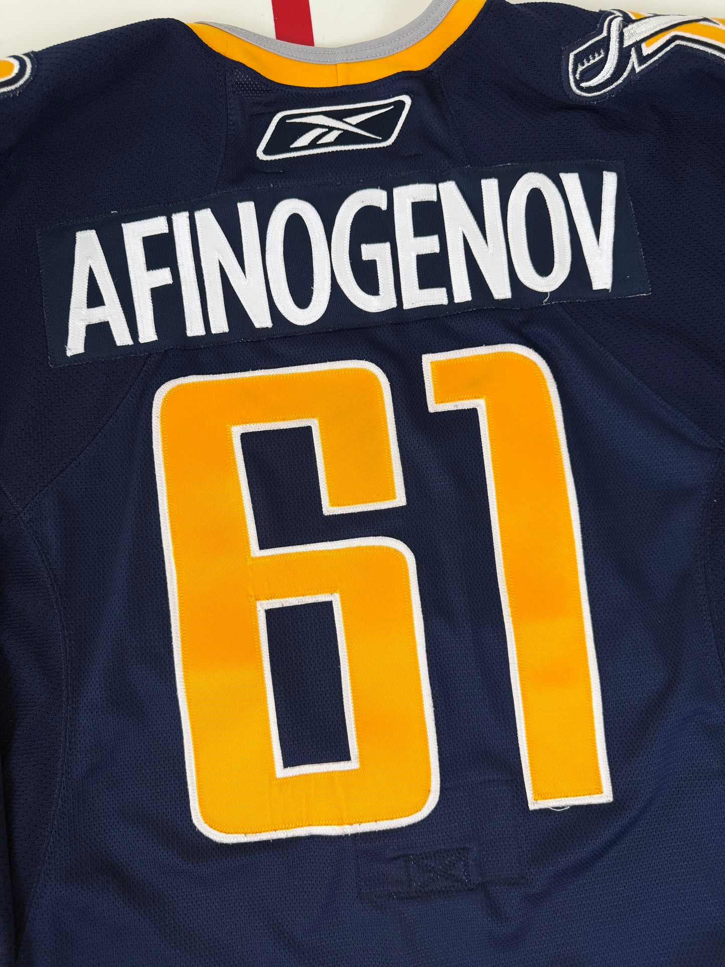 Buffalo Sabres Maxim Afinogenov 2006-2007 NHL Hockey Jersey (48/Large)