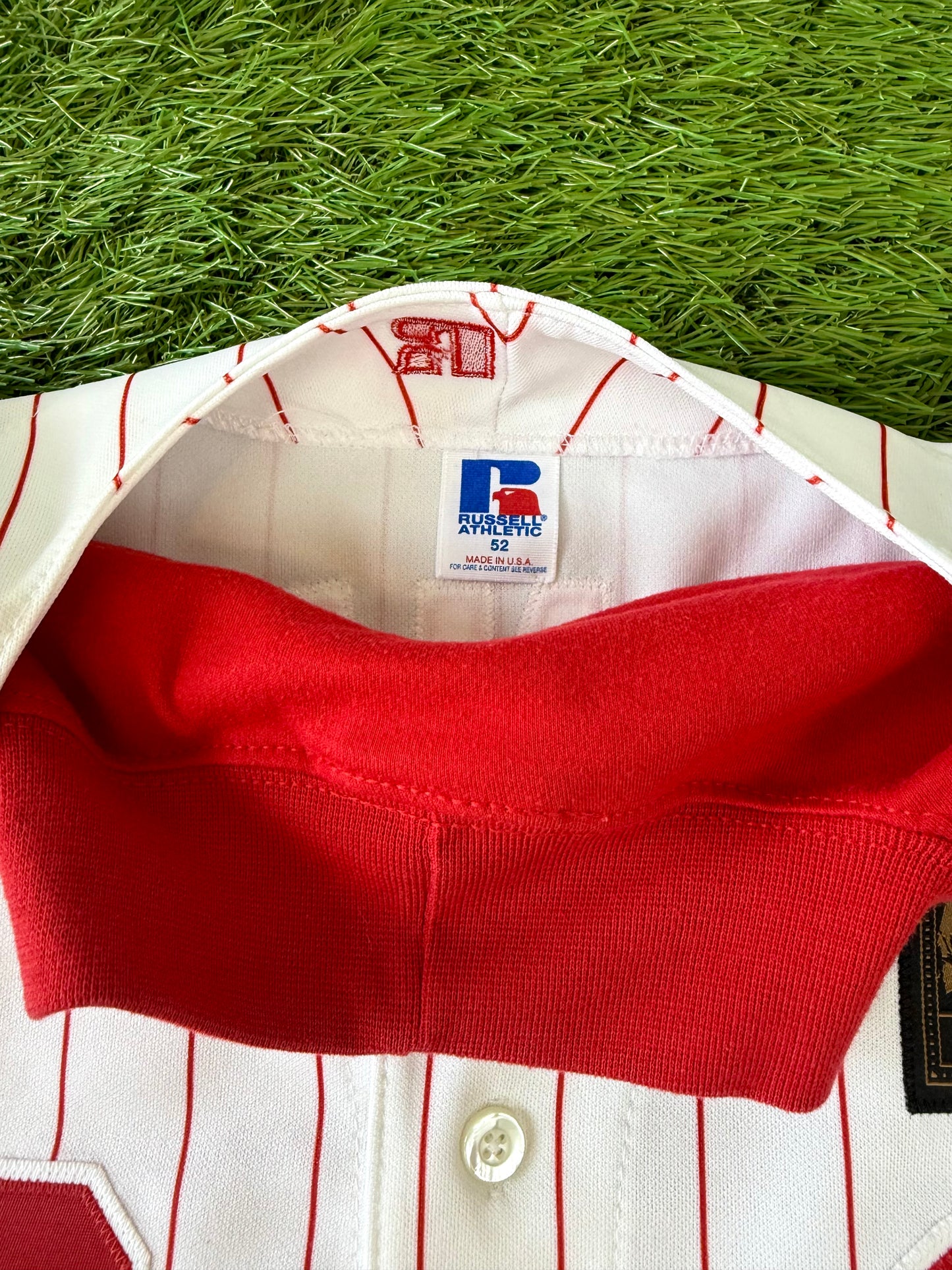 Cincinnati Reds Deion Sanders 1994 MLB Baseball Vest Jersey and Undershirt (52/XXL)