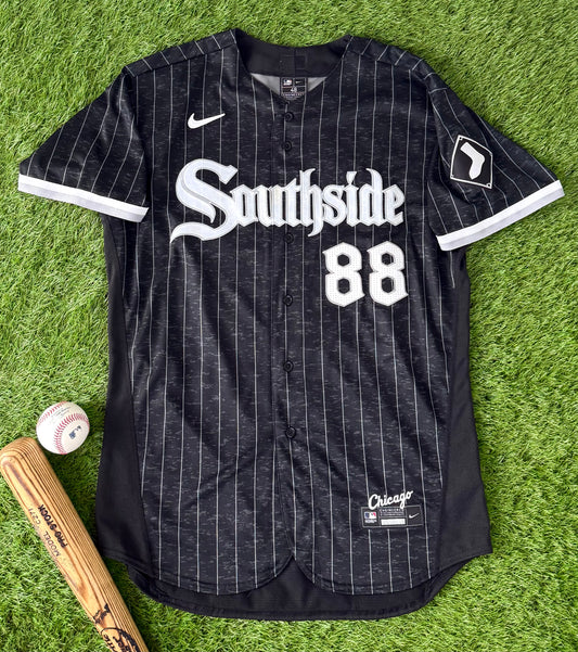 Chicago White Sox Luis Robert Jr. City Connect MLB Baseball Jersey (48/XL)