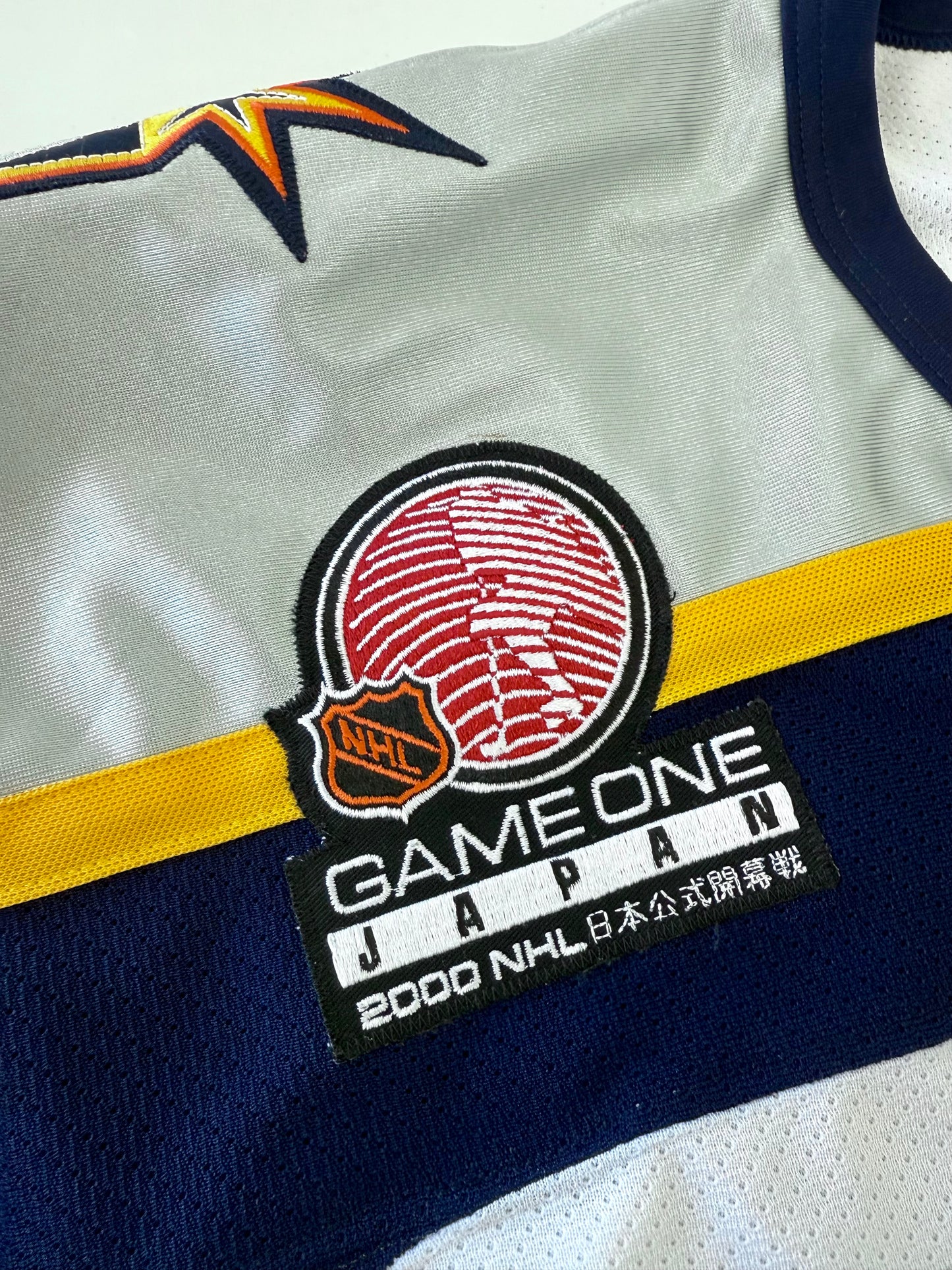 Nashville Predators Denis Arkhipov 2000 Game One Japan NHL Hockey Jersey (56/XXL)