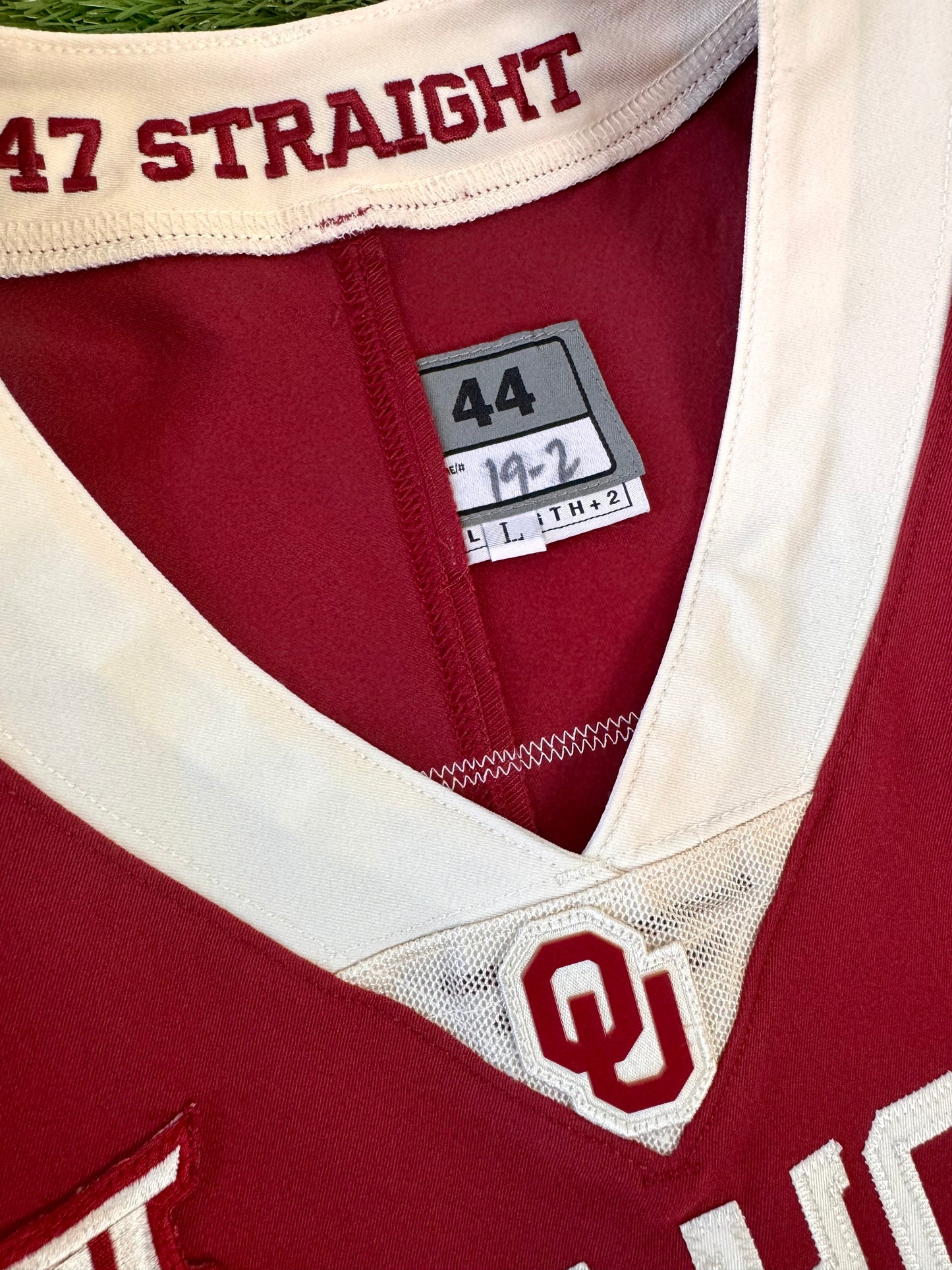 Oklahoma Sooners 2021 Spencer Rattler Signed College Football Jersey (44/Large)