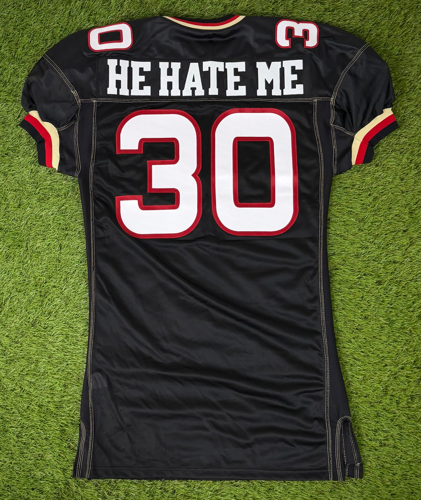 Las Vegas Outlaws Rod Smart “He Hate Me” 2001 XFL Football Jersey (52/XXL)