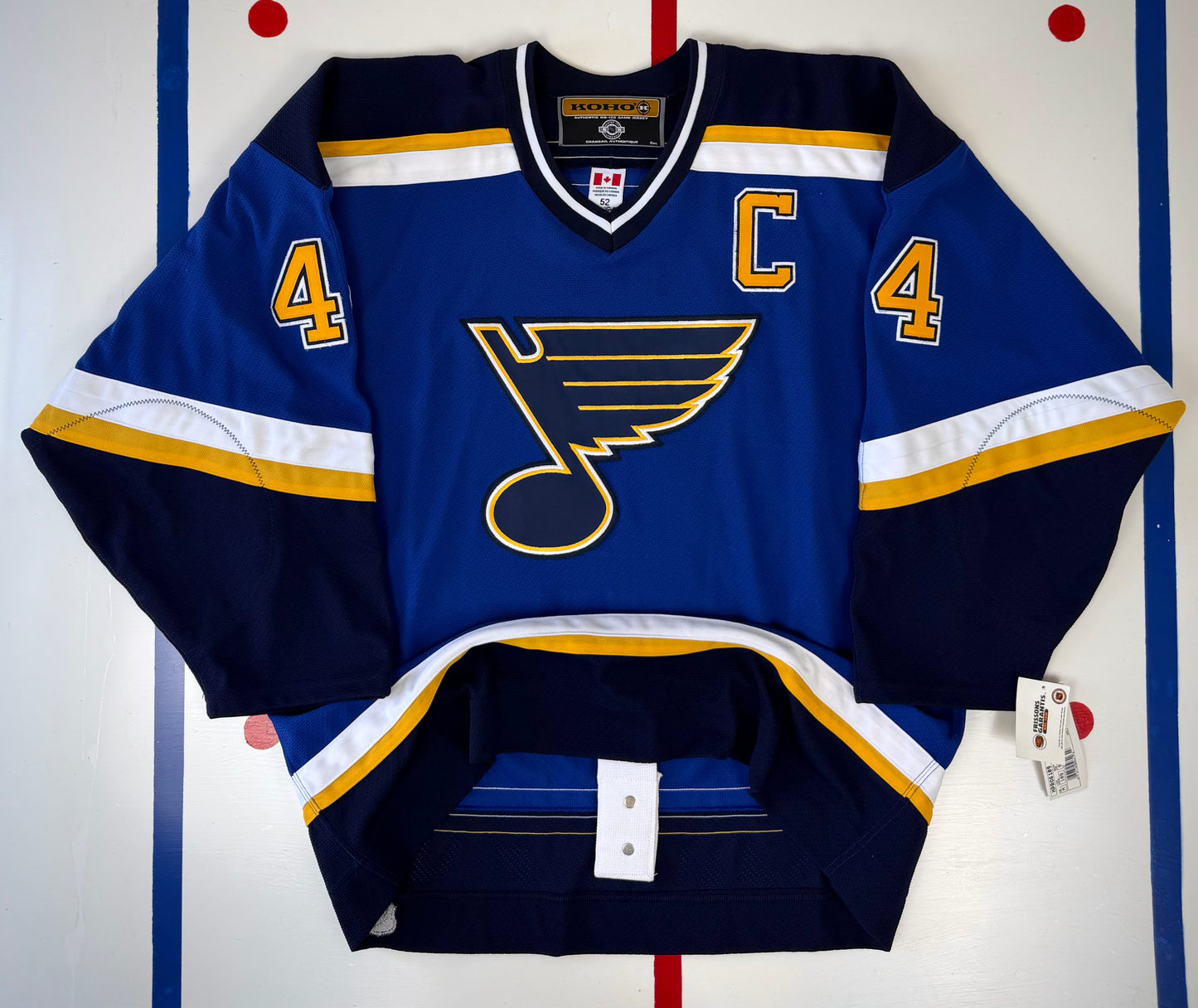 St. Louis Blues Chris Pronger 2000-2004 NHL Hockey Jersey (52/XL)