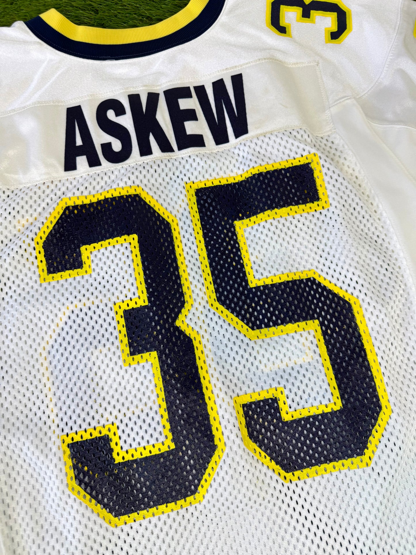 Michigan Wolverines B.J. Askew 2002 Citrus Bowl College Football Jersey (48/XL)