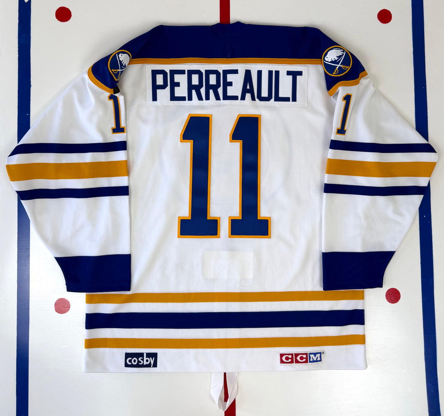 Buffalo Sabres Gilbert Perreault 1984-1985 NHL Hockey Jersey (52/XL)