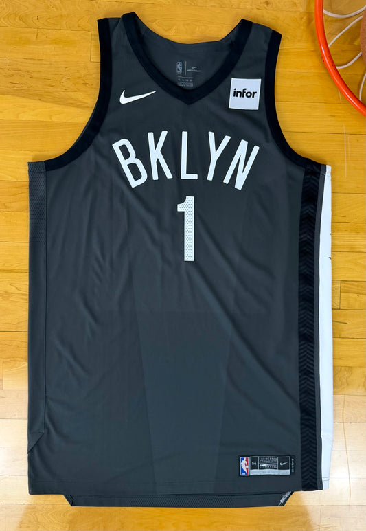 Brooklyn Nets D’Angelo Russell 2017-2019 Statement Edition NBA Basketball Jersey (54/XXL)
