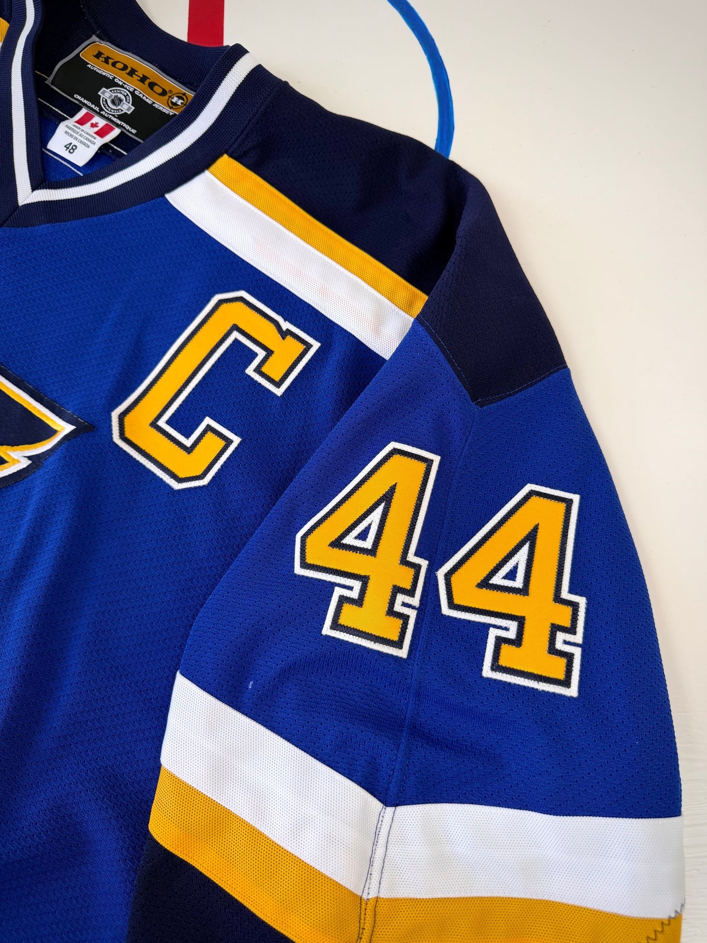 St. Louis Blues Chris Pronger 2000-2004 NHL Hockey Jersey (48/Large)